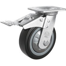 Heavy Duty PU Caster (Black) (Y4203)